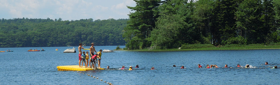 Swimmers at Nichols Day Camps