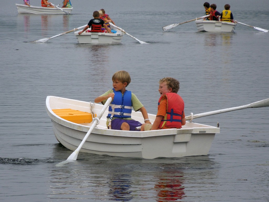 Rowboats at Nichols Day Camps