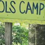 megladon at camp sign